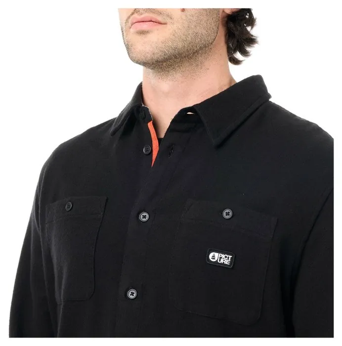 Picture Organic рубашка Lewell black L