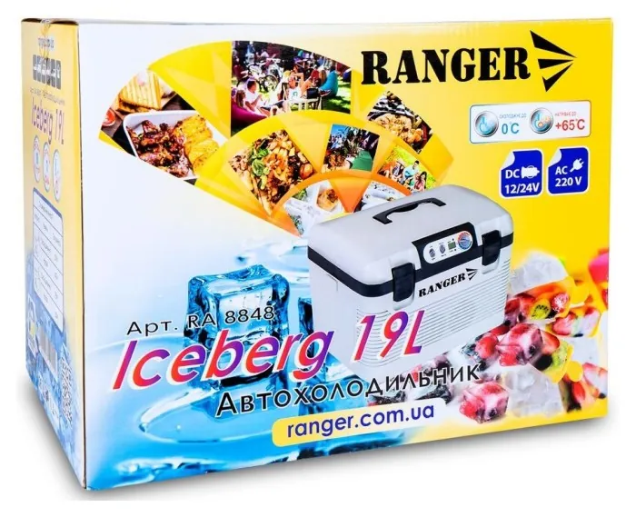 Автохолодильник Ranger Iceberg 19L (арт. RA 8848)