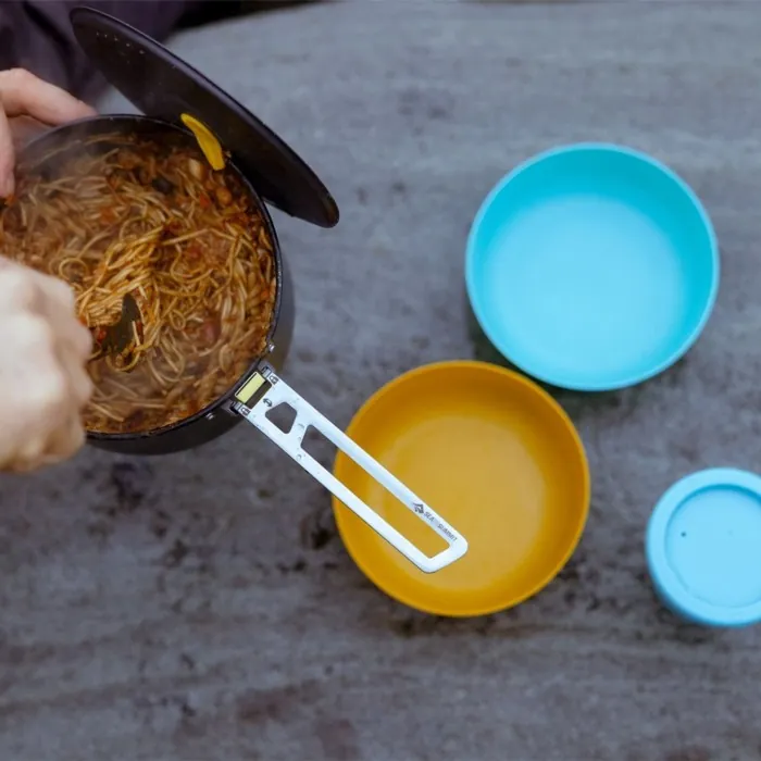 Набір посуду Sea to Summit Frontier UL Two Pot Cook Set, 6 предметів, на 2 персони