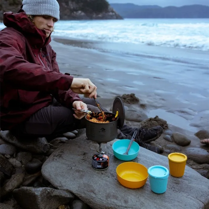 Набір посуду Sea to Summit Frontier UL Two Pot Cook Set, 6 предметів, на 2 персони