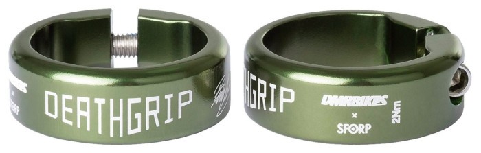 Замок на грипси DMR DeathGrip Lock On-Green, укр, укр