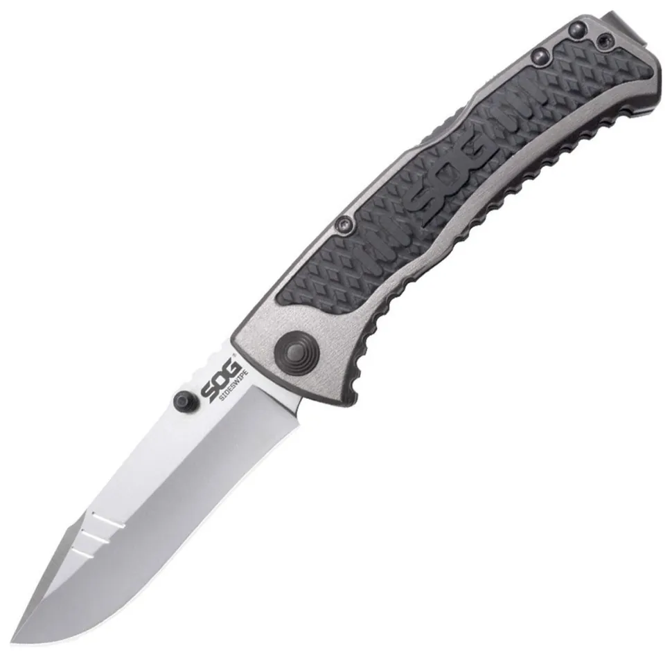 Розкладний ніж SOG SideSwipe, Grey TiNi (SHM_SOG SW1011-CP)