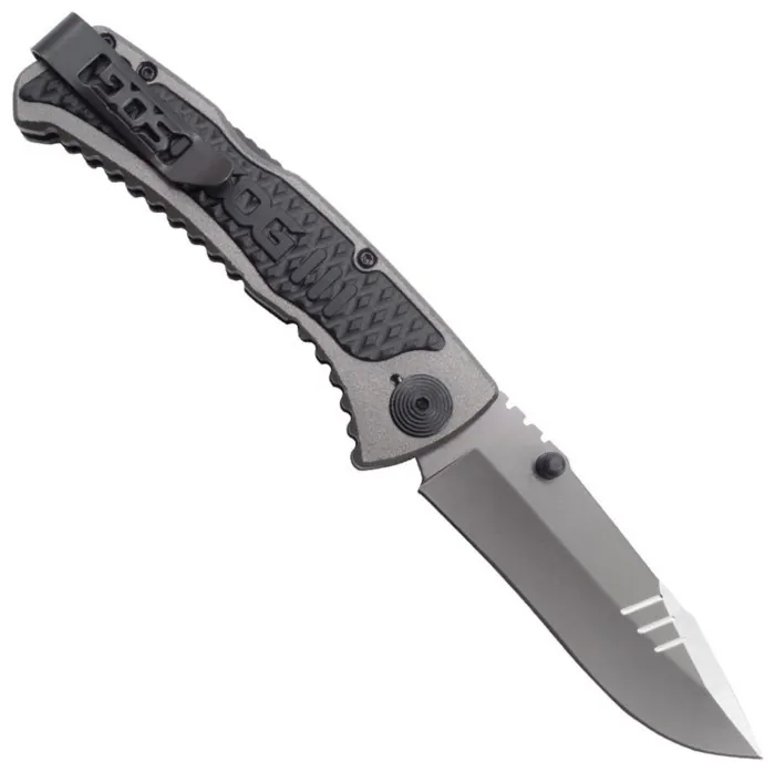 Розкладний ніж SOG SideSwipe, Grey TiNi
