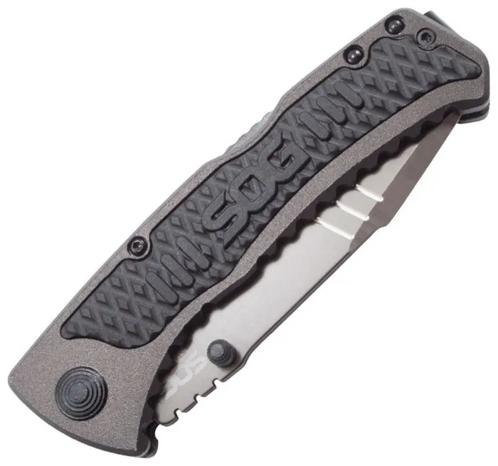 Розкладний ніж SOG SideSwipe, Grey TiNi