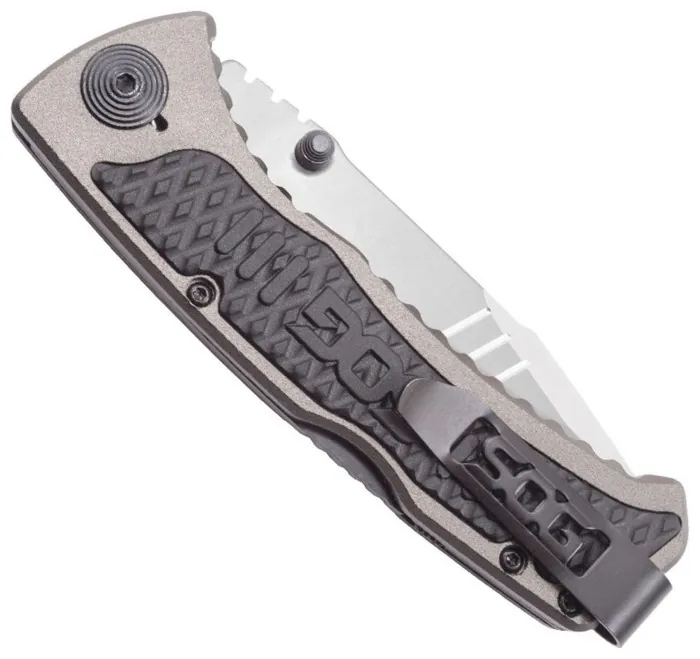 Розкладний ніж SOG SideSwipe, Grey TiNi