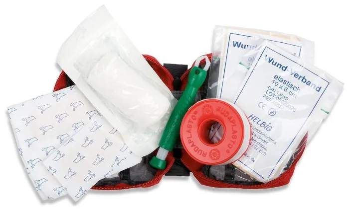 Аптечка заполнена Tatonka First Aid Mini, Red