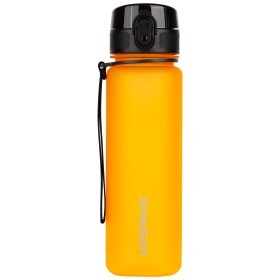 Бутылка для воды UZSPACE Frosted 500 мл, оранжевая