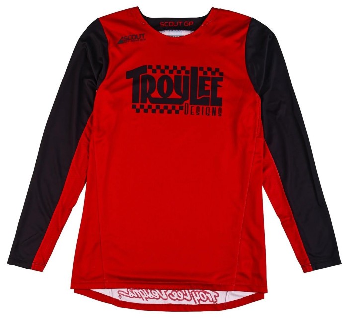 Мото джерсі TLD SCOUT GP JERSEY; BIG LEE [BLACK / BURNT ORANGE] XXL