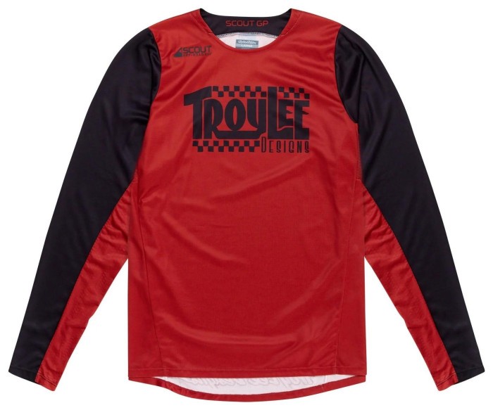 Мото джерсі TLD SCOUT GP JERSEY; BIG LEE [BLACK / BURNT ORANGE] XXL