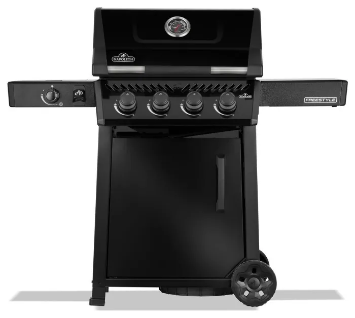 Газовый гриль Napoleon Freestyle 425 с боковой горелкой черный F425DSBPK-1-UA