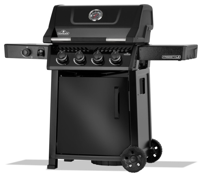 Газовый гриль Napoleon Freestyle 425 с боковой горелкой черный F425DSBPK-1-UA