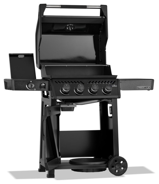 Газовый гриль Napoleon Freestyle 425 с боковой горелкой черный F425DSBPK-1-UA
