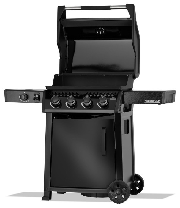 Газовый гриль Napoleon Freestyle 425 с боковой горелкой черный F425DSBPK-1-UA