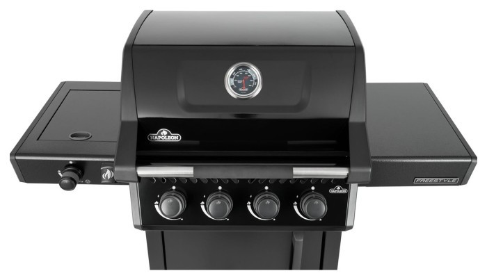 Газовый гриль Napoleon Freestyle 425 с боковой горелкой черный F425DSBPK-1-UA