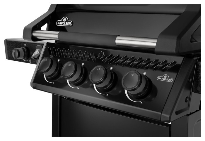 Газовый гриль Napoleon Freestyle 425 с боковой горелкой черный F425DSBPK-1-UA
