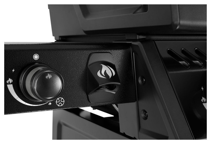 Газовый гриль Napoleon Freestyle 425 с боковой горелкой черный F425DSBPK-1-UA