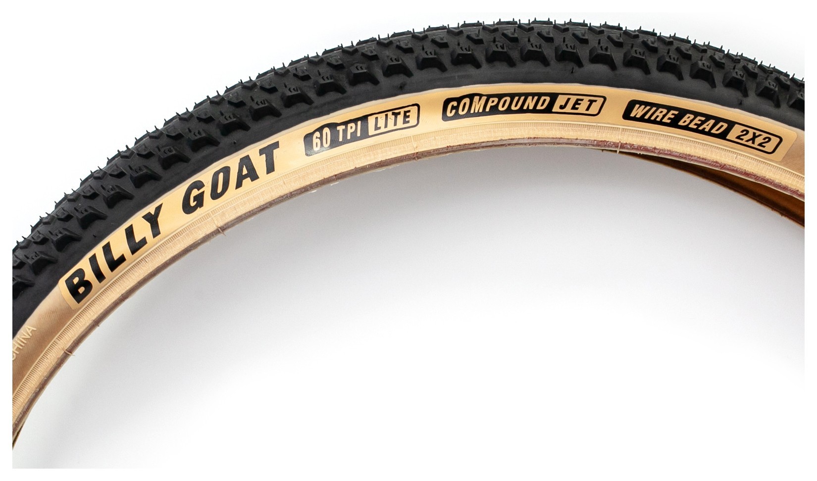 Покришка 27.5x2.1 SkinWall (з беж. боковиною) OBOR Billy Goat (W3104) 60 TPI