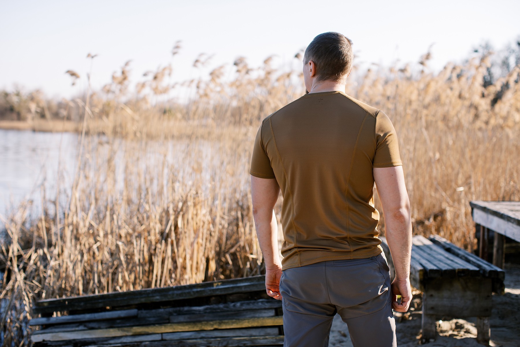 Футболка Tribe CoolpaS S T-KI-0006-coyote, укр, укр