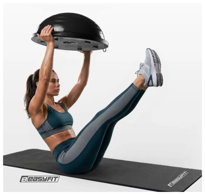 Балансувальна платформа EasyFit BOSU 60 см чорна