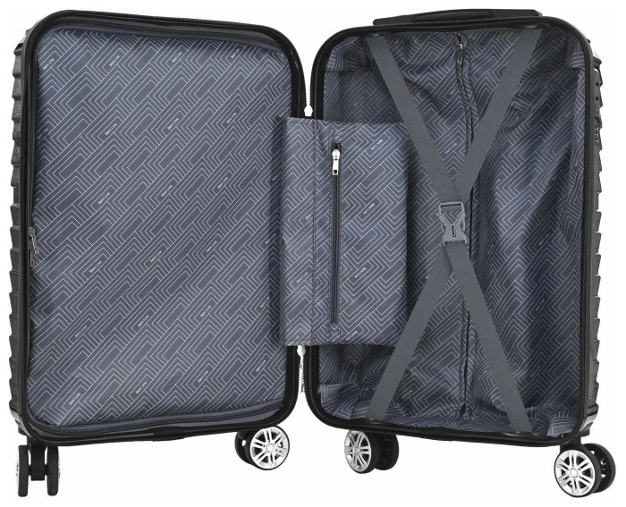 Валіза Semi Line 20" (S) Black (T5765-1)