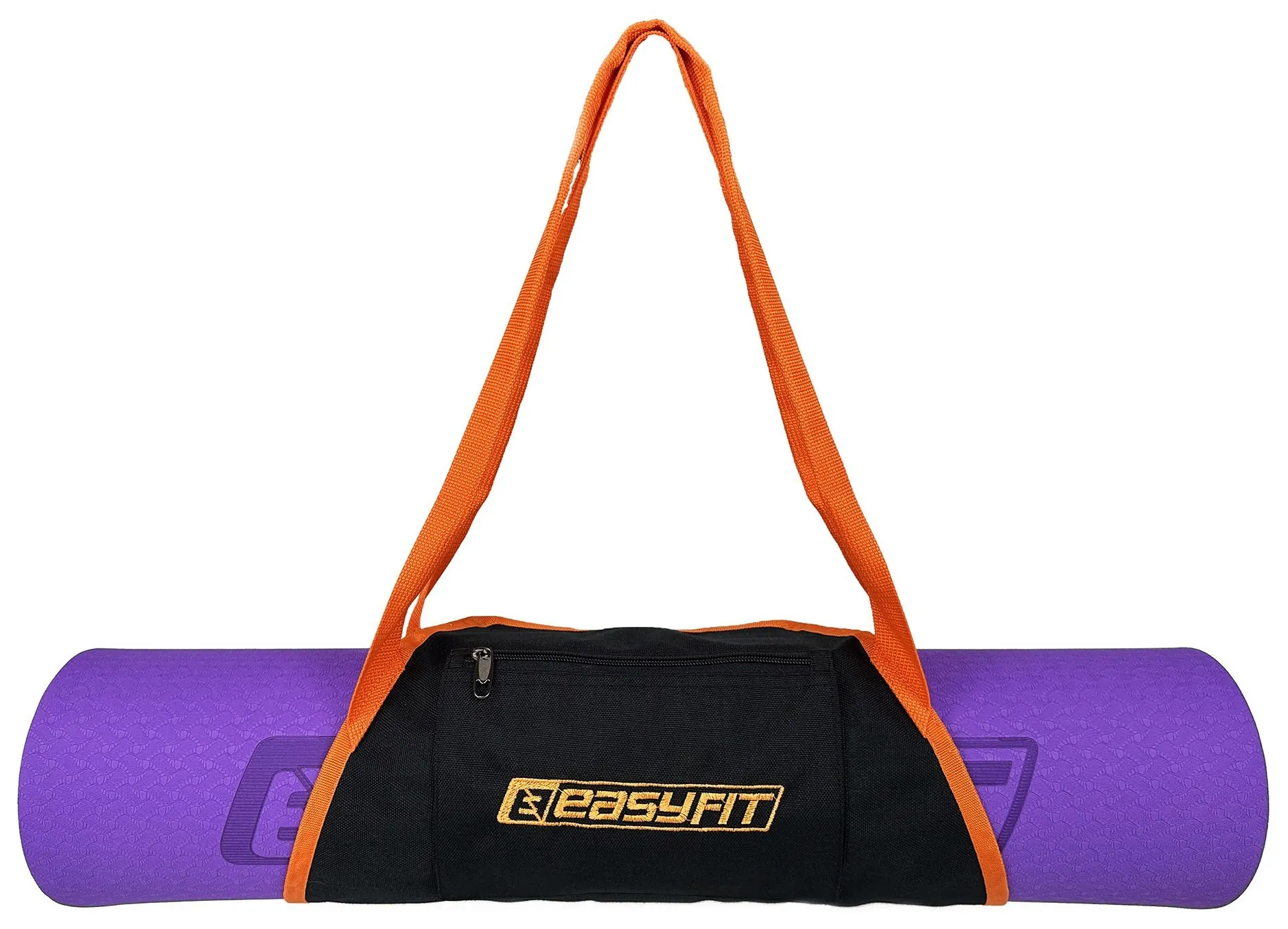 Сумка-переноска EasyFit для йога-килимка Помаранчева (EFIT_EF-YB38-Or)
