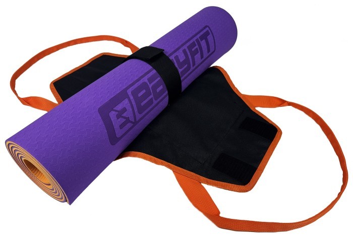 Сумка-переноска EasyFit для йога-килимка Помаранчева