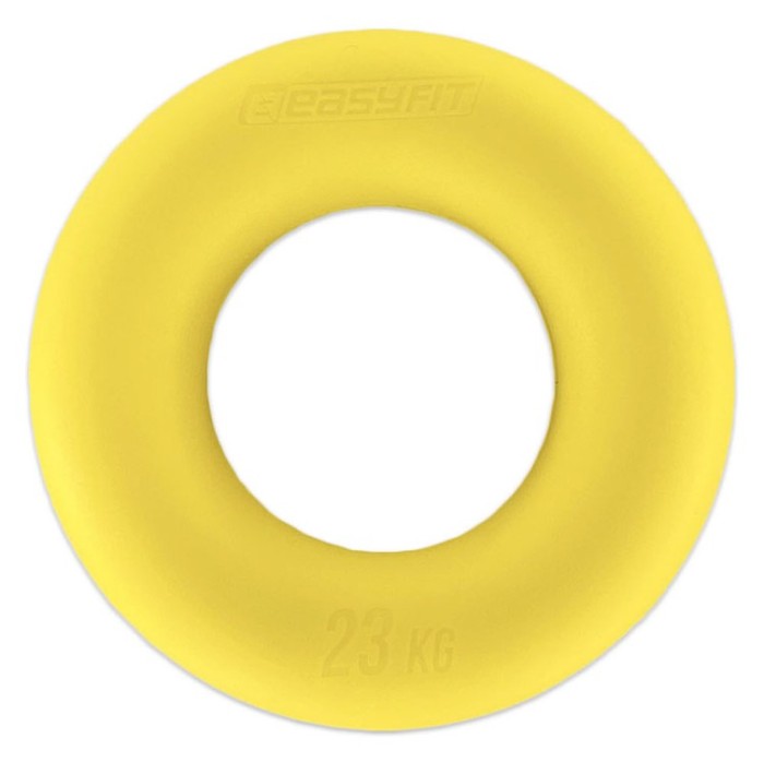 Эспандер кистевое кольцо EasyFit Ring 23 кг желтый