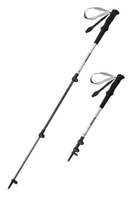 Трекинговая палка 3-секционная Naturehike ST06 NH17D006-D, 66-135 см, белая