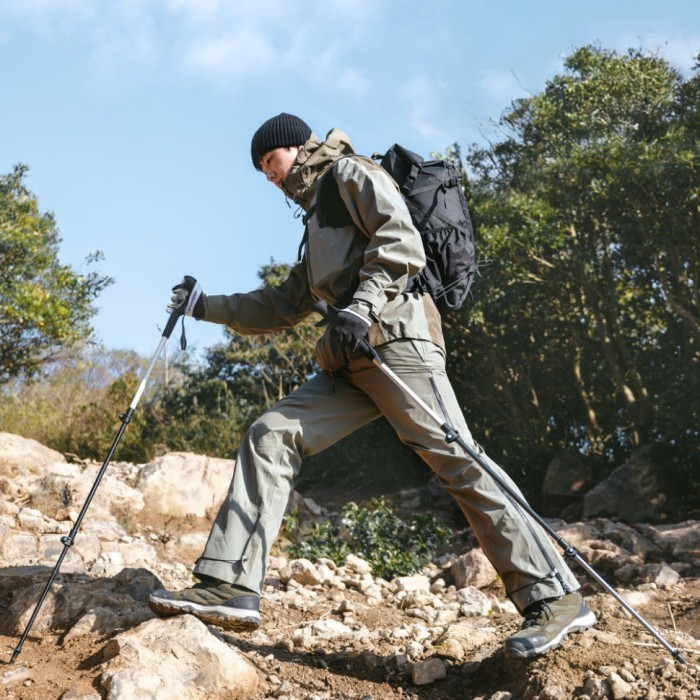 Трекинговая палка 3-секционная Naturehike ST06 NH17D006-D, 66-135 см, белая