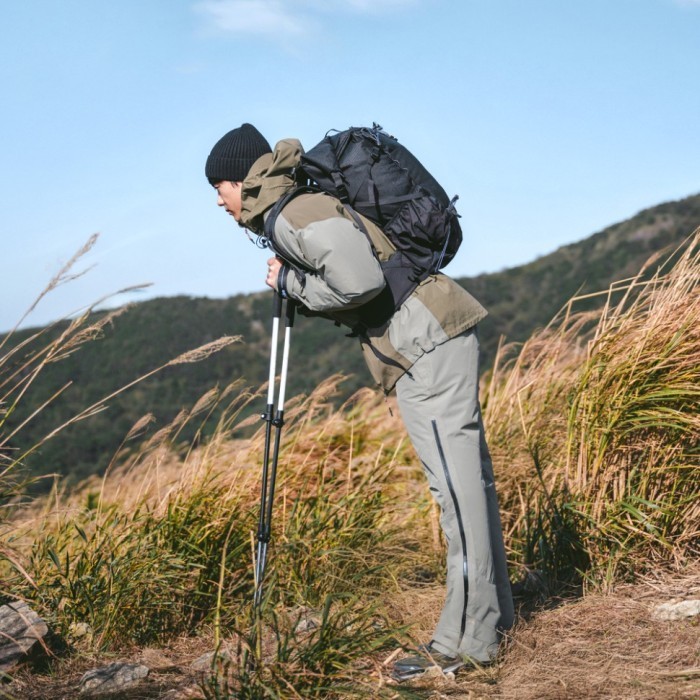 Трекинговая палка 3-секционная Naturehike ST06 NH17D006-D, 66-135 см, белая