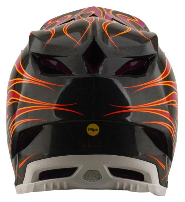 Вело шолом TLD D4 CARBON HELMET; TORCHED [CARBON / MAGENTA] L