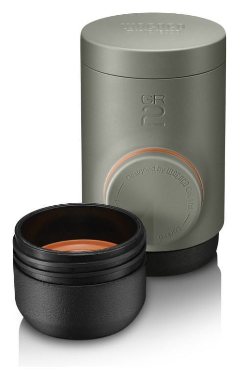 Портативная эспрессо-кофеварка Wacaco Minipresso GR2, механическая, для молотого кофе