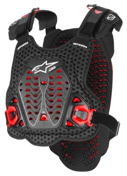 Захист тіла Alpinestars A-5 PLASMA CHEST PROTECTOR BLACK RED WHITE, XL/XXL