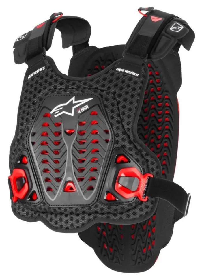 Захист тіла Alpinestars A-5 PLASMA CHEST PROTECTOR BLACK RED WHITE, M/L (SPT_6700825-132-ML)
