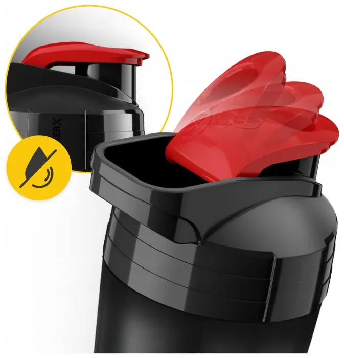 Шейкер спортивный 4FIZJO Ultra 700 мл Black/Red (P-5905973407106)