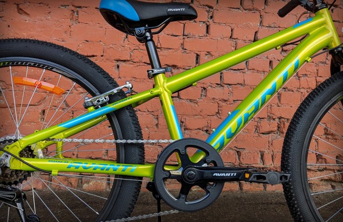 Велосипед для підлітків 24" - Avanti Rider V-brake Light Green 2025