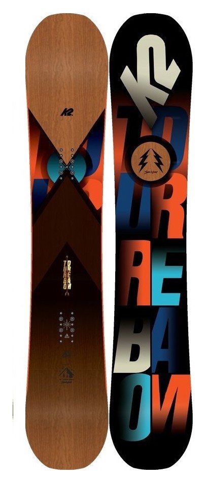 Сноуборд K2 TURBO DREAM 162 Brown/multicolor (11B0010), укр, укр
