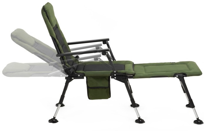 Крісло-розкладачка туристичне Springos CS0192 регульоване Navy Green/Black