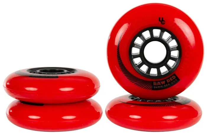 Колеса UNDERCOVER ( 406240 ) Raw 84/88A Red, 4-pack 2023