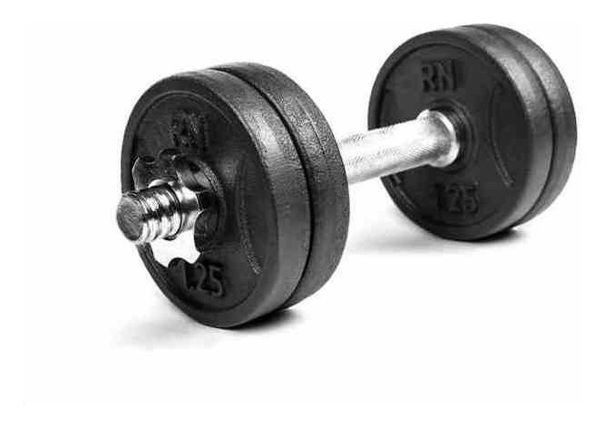 Гантель розбірний металевий RN-Sport 6 кг (RN_QTR06), укр, укр