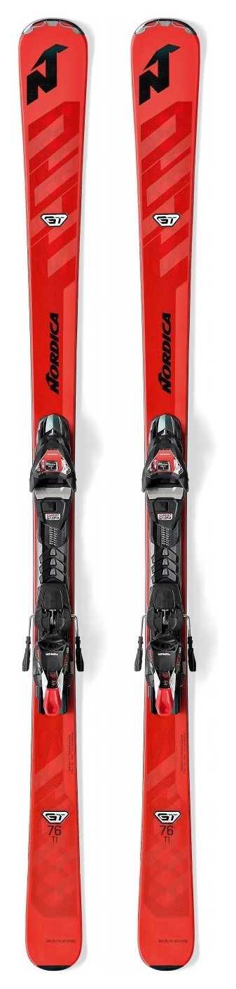 Лежи горные комплект Nordica GT 76 TI FDT+TPX 12 162см Red (0A9048+0C8014NA)