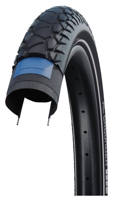Покришка 27.5x2.35 (60-584) SCHWALBE AL GROUNDER Perf, DD, RaceGuard, B/B-SK+RT HS611 ADDIX 67EPI 39B