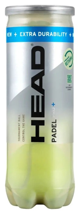 Мячи для тенниса HEAD ( 540203 ) 3B HEAD PADEL PRO+ - 6DZ 2026