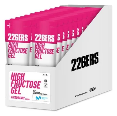 Гель 226ERS High Fructose 55г вуглеводів Полуниця 80г 24шт/уп 1920г