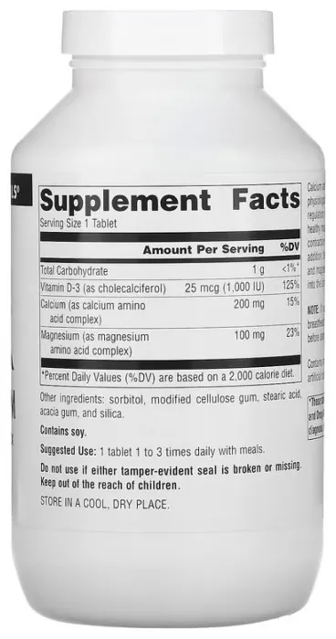 Calcium & Magnesium 300mg - 250 tabs