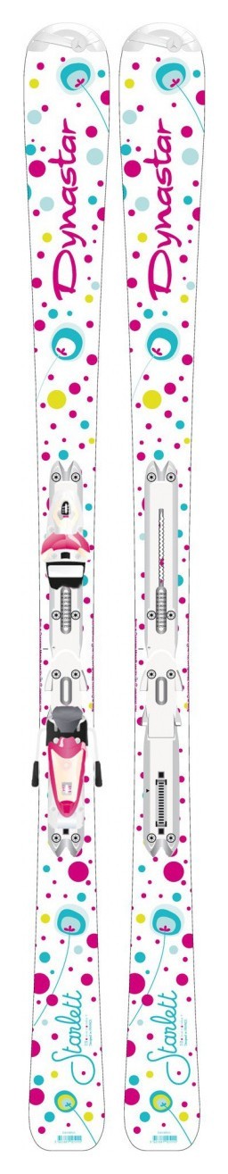 Лижі гірські (комплект) для підлітків Dynastar STARLETT XPRESS+XPRESS KID 100см White (DACJY05+FC1K059), укр, укр