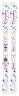 Лежи горные (комплект) для подростков Dynastar STARLETT XPRESS+XPRESS KID 100см White (DACJY05+FC1K059)