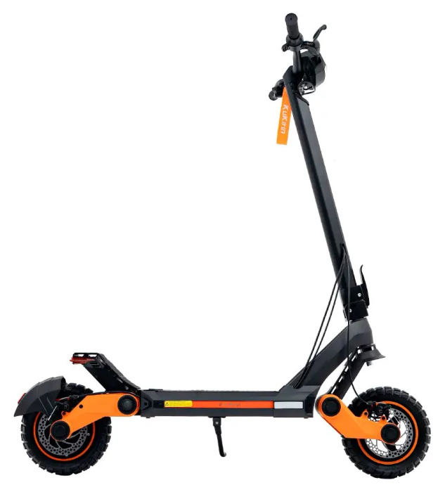 Електросамокат Kugoo Kirin G3 New 2025 (1200 Вт; 18 А/год; 52 В), чорний, укр, укр
