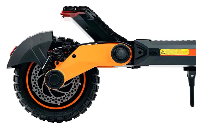 Електросамокат Kugoo Kirin G3 New 2025 (1200 Вт; 18 А/год; 52 В), чорний, укр, укр