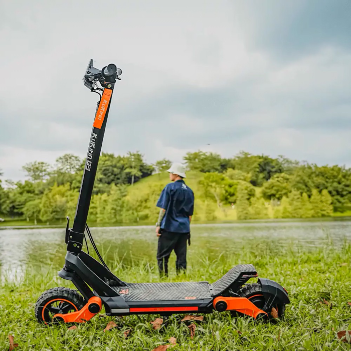 Електросамокат Kugoo Kirin G3 New 2025 (1200 Вт; 18 А/год; 52 В), чорний, укр, укр
